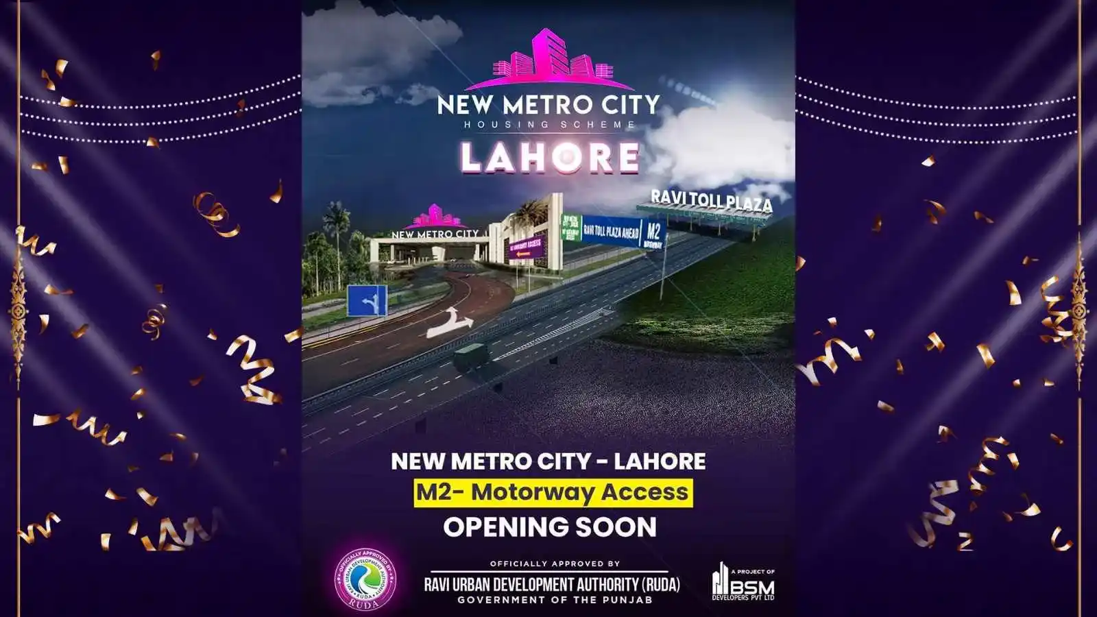 New Metro City Lahore: A Contemporary Structure with Sumptuous Amenities